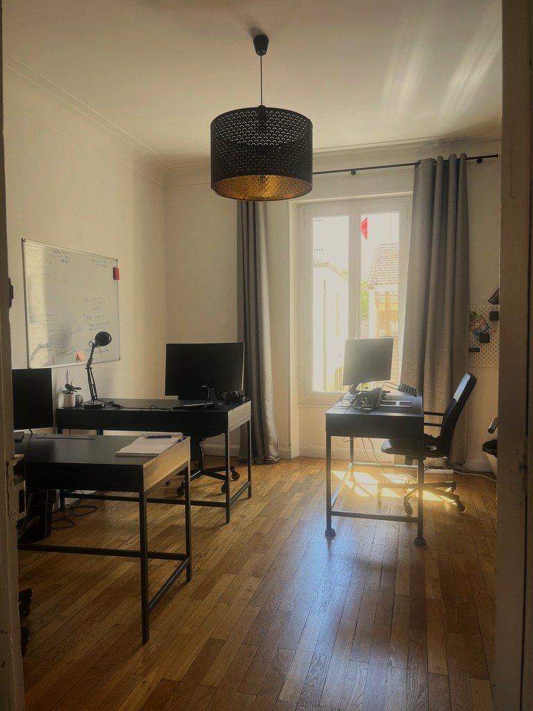 La cosy, calme et propice à la concentration